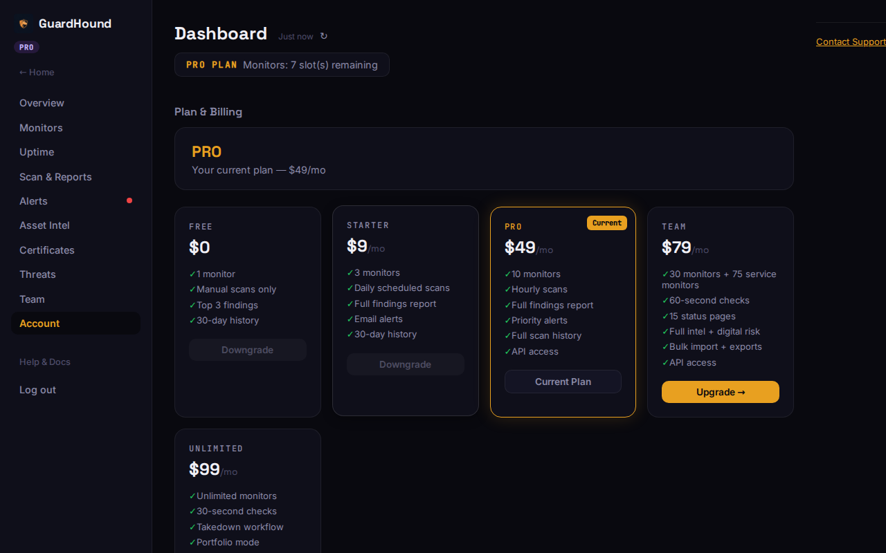 Account & Billing